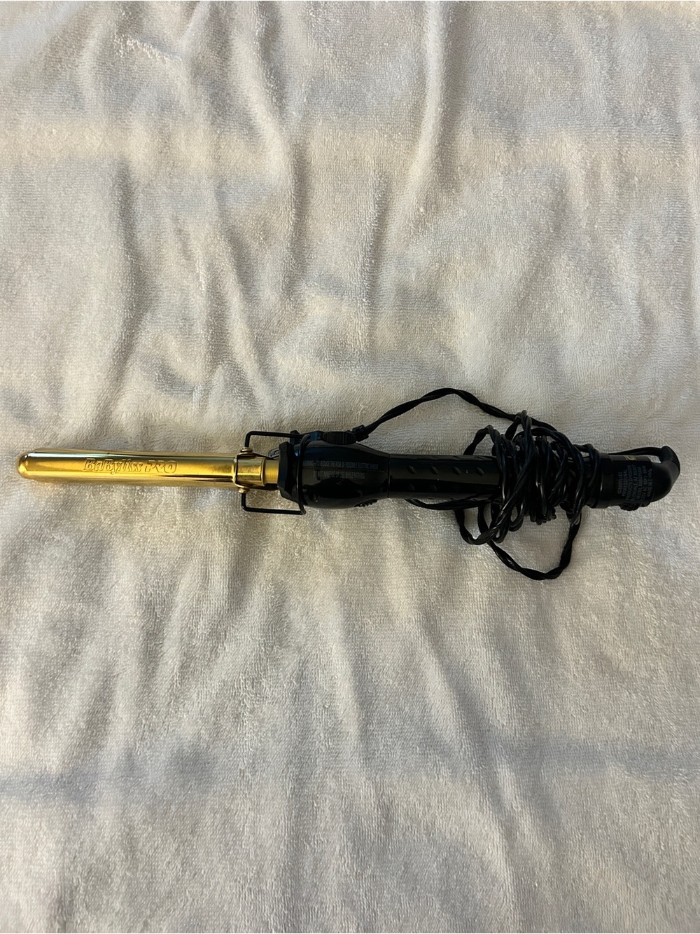 Gold Barrel Curling Wand - Baby bliss pro